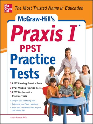 cover image of McGraw-Hill's Praxis I PPST Practice Tests 